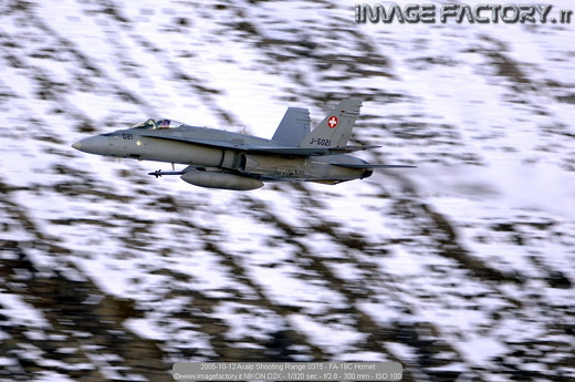 2005-10-12 Axalp Shooting Range 0375 - FA-18C Hornet